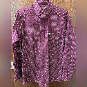 Ariat Stretch Men’s long sleeve polo